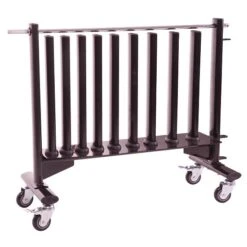 Sport-Thieme Hantel-Ablageständer "Gymnastikhanteln", Fahrbar -Fitnessgeräte 138 9702 4